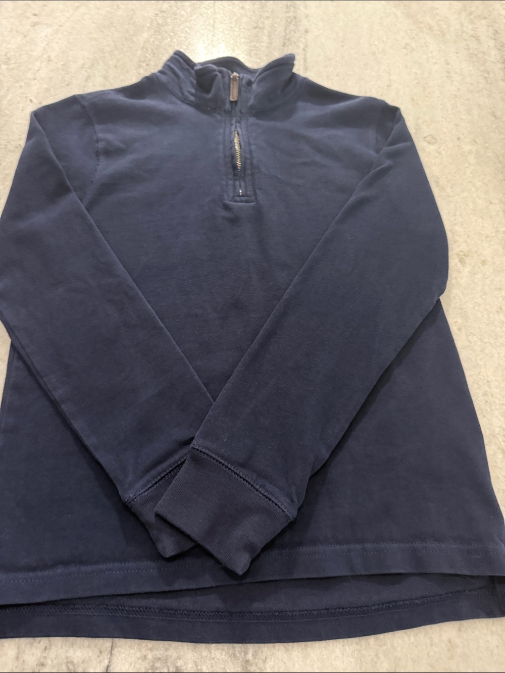 Crewcuts Navy Half-Zip Pullover Sweater